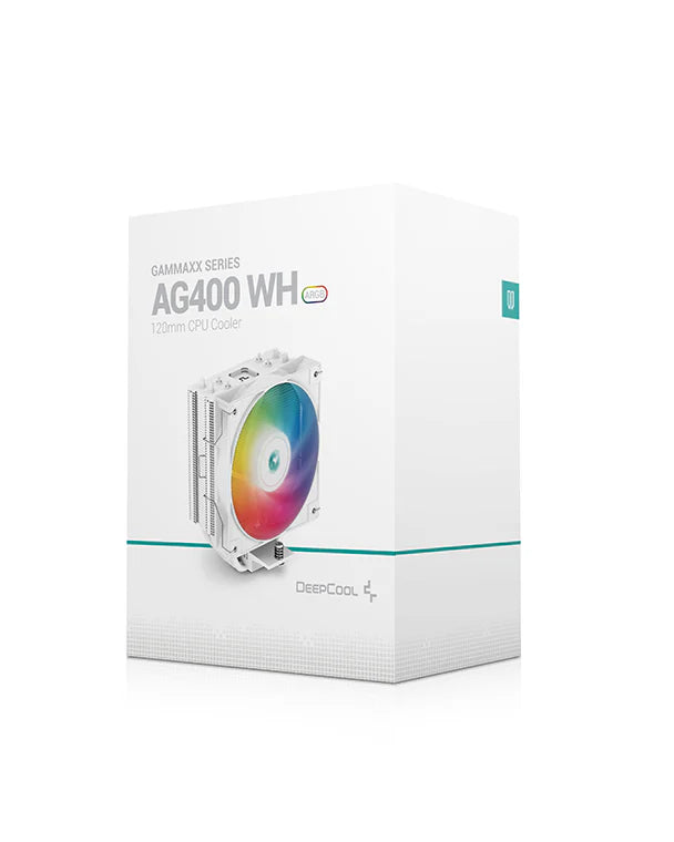 FAN CPU DEEP COOL AG400 ARGB WHITE