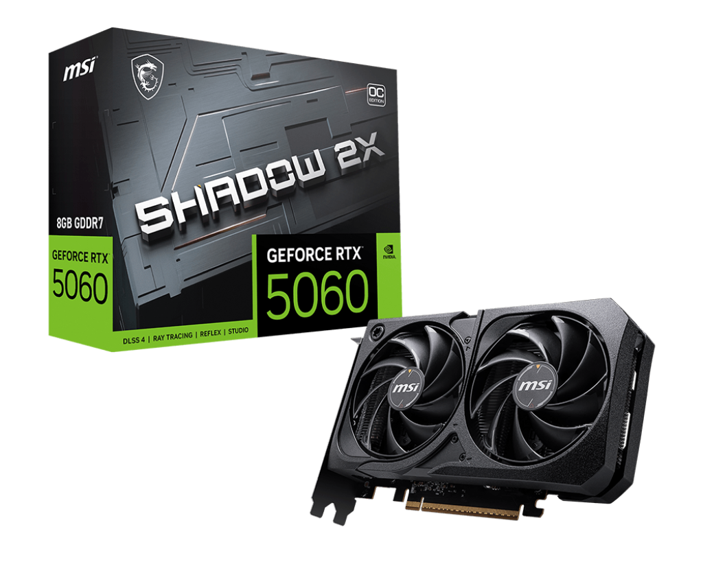 GeForce RTX™ 5060 8G SHADOW 2X OC