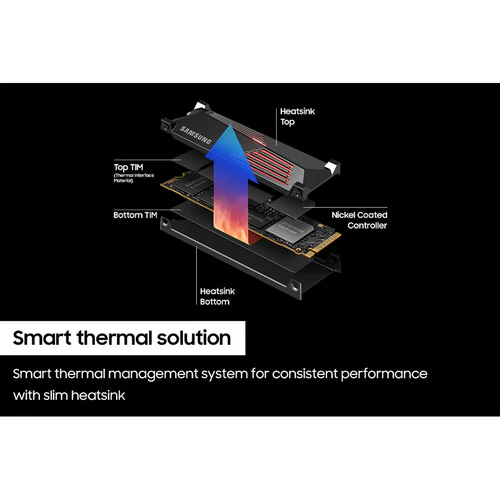HARD SAMSUNG HD SSD M.2  990 PRO HEATSINK 1T 2T