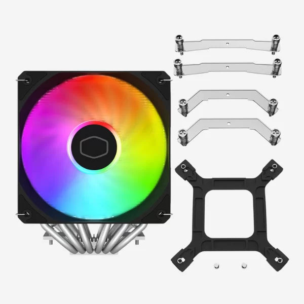 FAN CPU COOLERMASTER 1FAN T400K BLACK