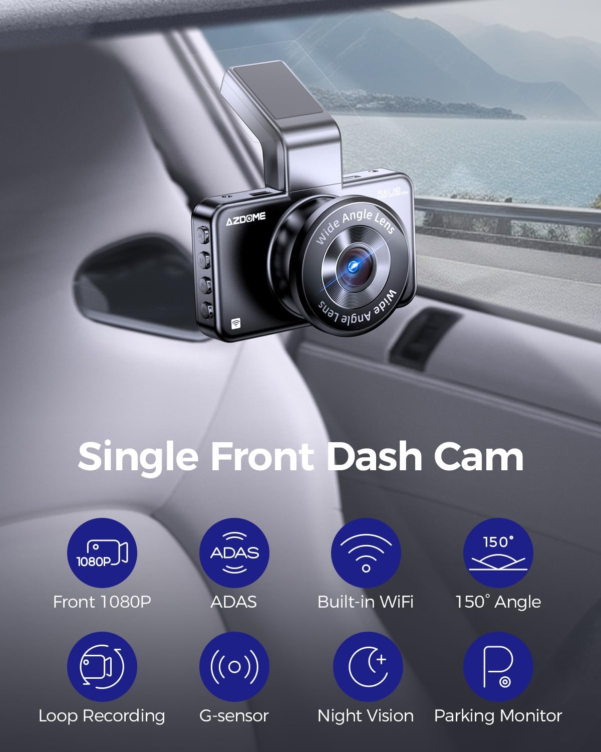 CAM DASH AZDOME M17 PRO