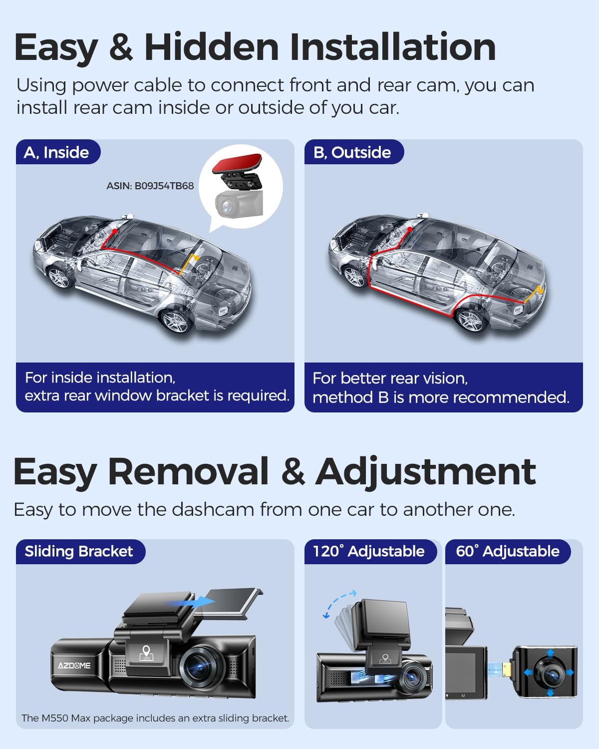 ازدوم M550 ماكس - Azdome M550 Max