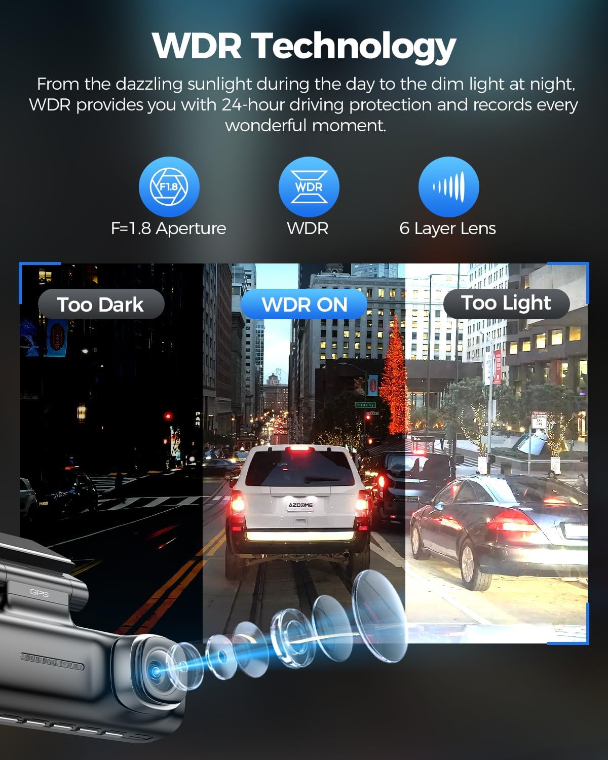 ازدوم M590 ماكس - Azdome M590 Max