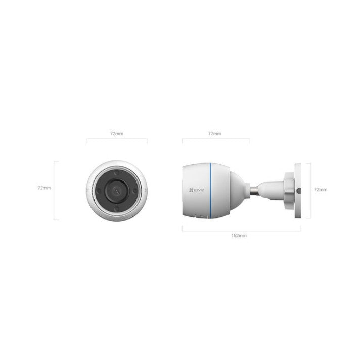 كاميرا مراقبة ذكية خارجية H3c 2K Outdoor Smart Camera