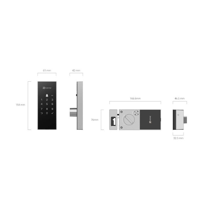 قفل باب ذكي DL03 DL03 Smart Door Lock