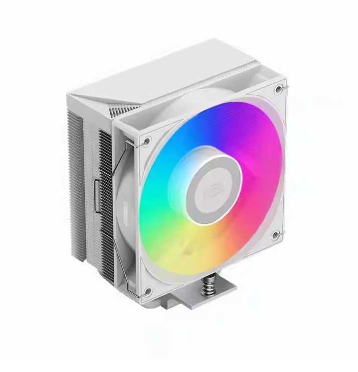 fan cpu pc cooler rt500 tc argb white