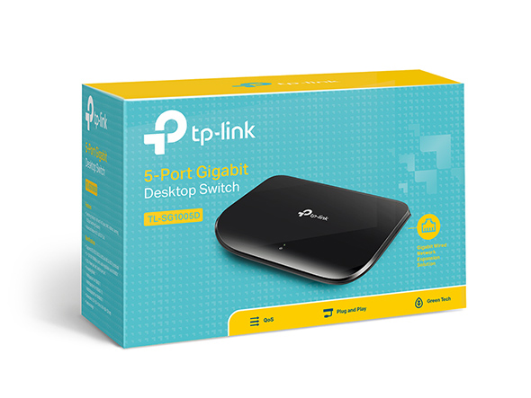 HUB TP-LINK 5PORT GB TL-SG1005D