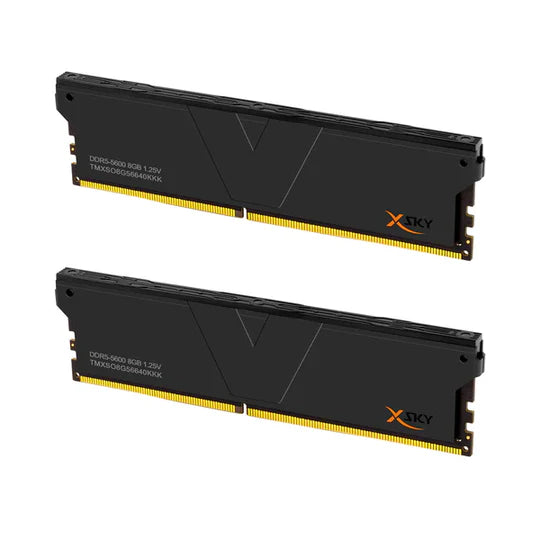 V-COLOR 16GB (8GBx2)DDR5 5600MHZ MANTA XSKY U-DIMM
