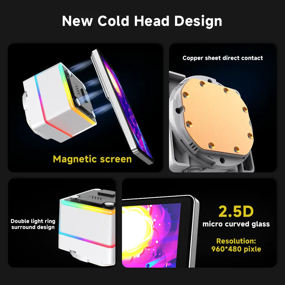 JUNGLE LEOPARD LIQUID COOLER 5.5INCH LCD PF360