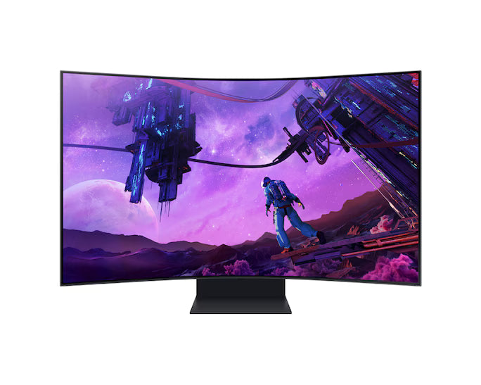 Samsung LS55BG970NMXUE – شاشة Smart Gaming UHD 4K منحنية 55 بوصة 165Hz