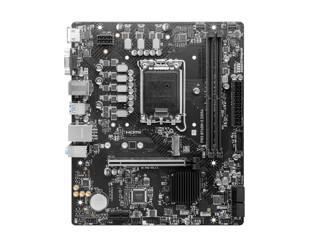 MOTHERBOARD MSI PRO B760M-E DDR4