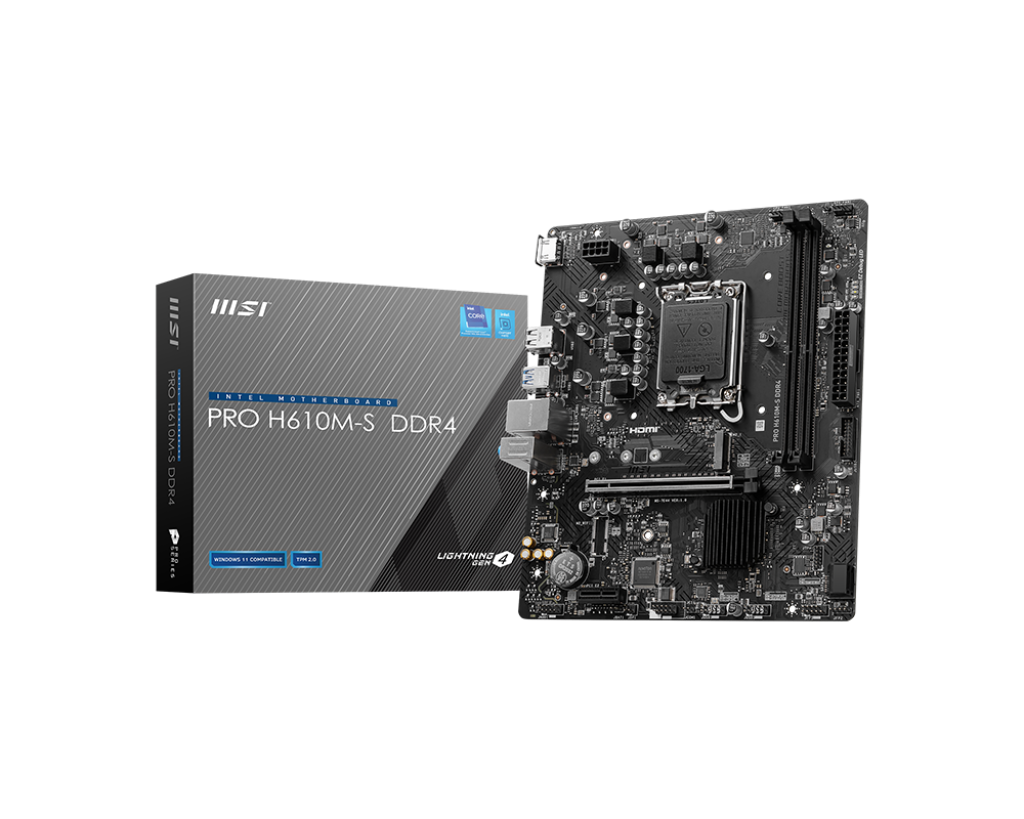 MOTHERBOARD MSI PRO H610M-S DDR4