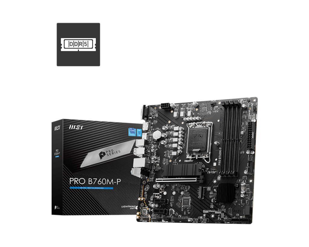 MOTHERBOARD MSI PRO B760M-P