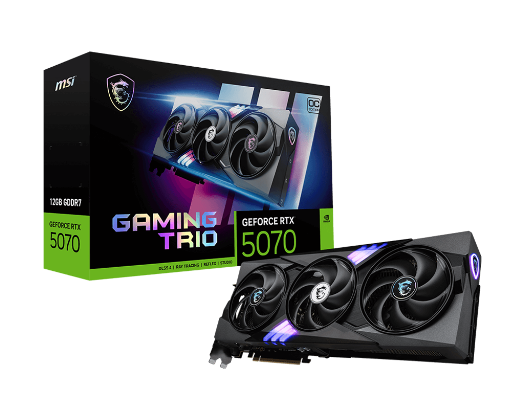 GeForce RTX™ 5070 12G GAMING TRIO OC