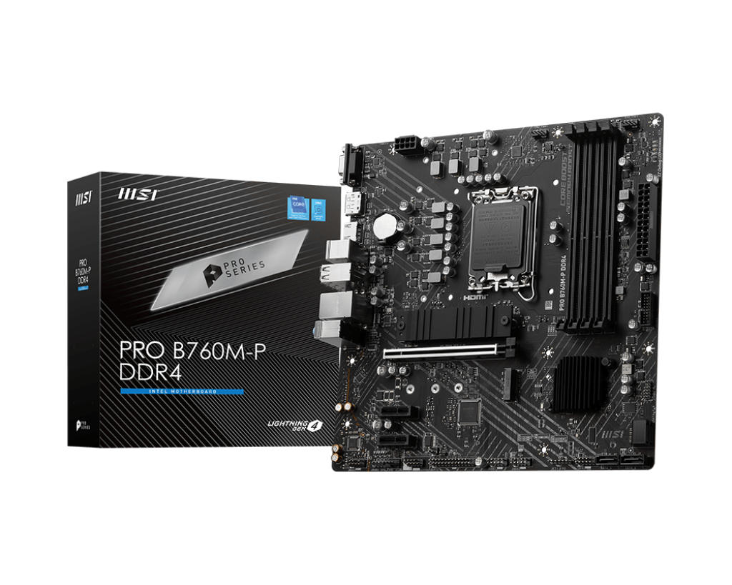 MOTHERBOARD MSI PRO B760M-P DDR4