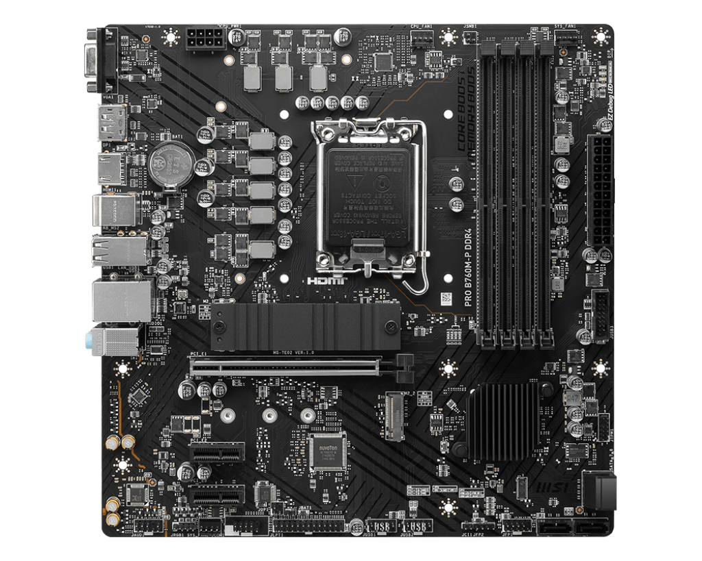 MOTHERBOARD MSI PRO B760M-P DDR4