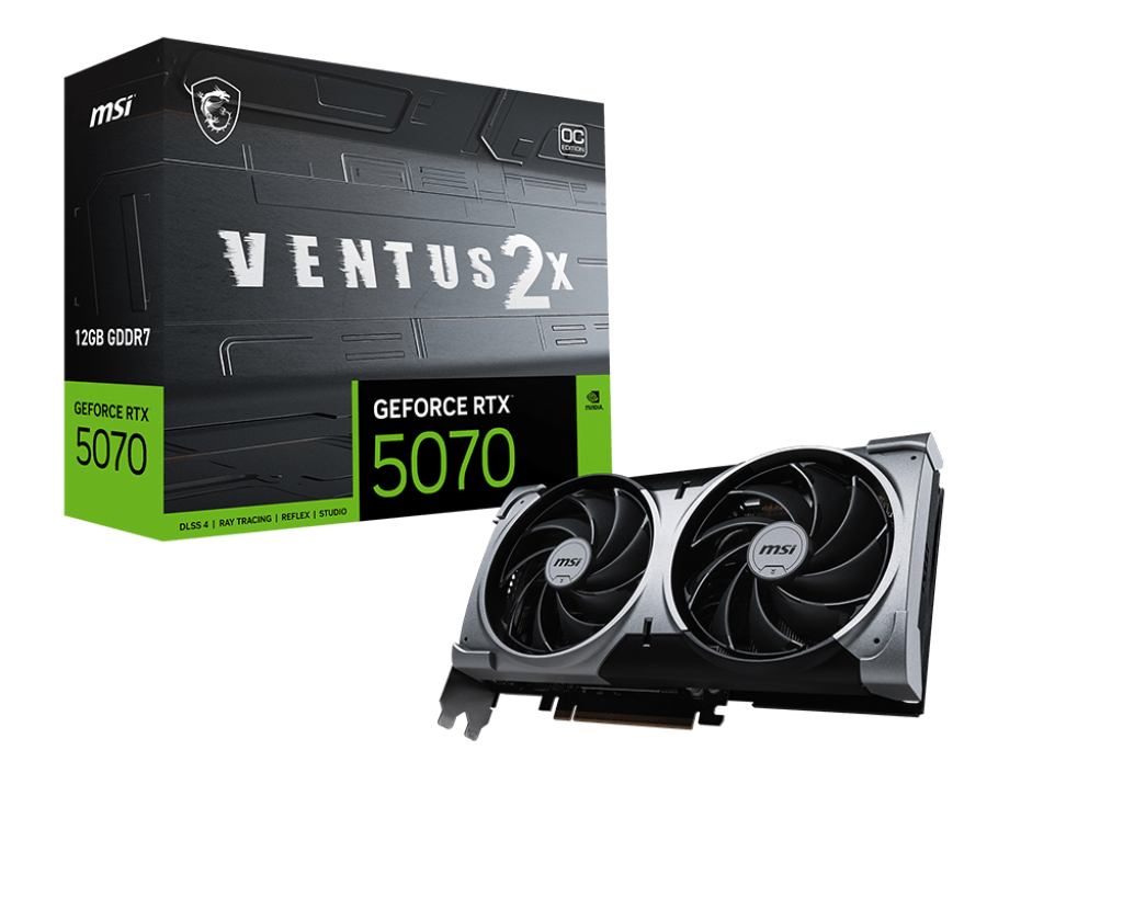GeForce RTX 5070 12G VENTUS 2X OC