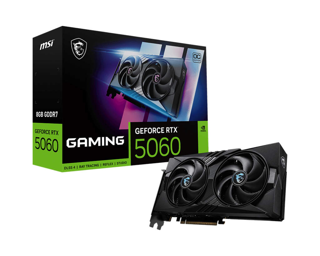 MSI Graphics Card GeForce RTX 5060 8G GAMING OC