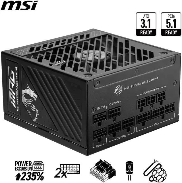 MSI MPG A1250GS PCIe5