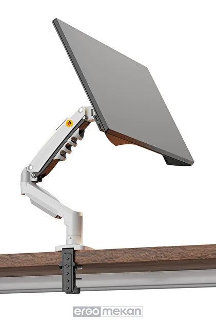 NORTHBAYOU F80-XE WHITE STAND MONITOR GAMING