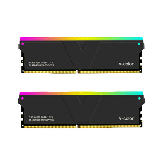 RAM V-COLOR Skywalker Plus RGB OC 16x2 GB DDR4