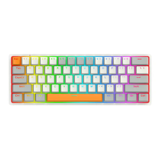 redragon k642 wgo-rgb wired 61 key mechanical keyboard