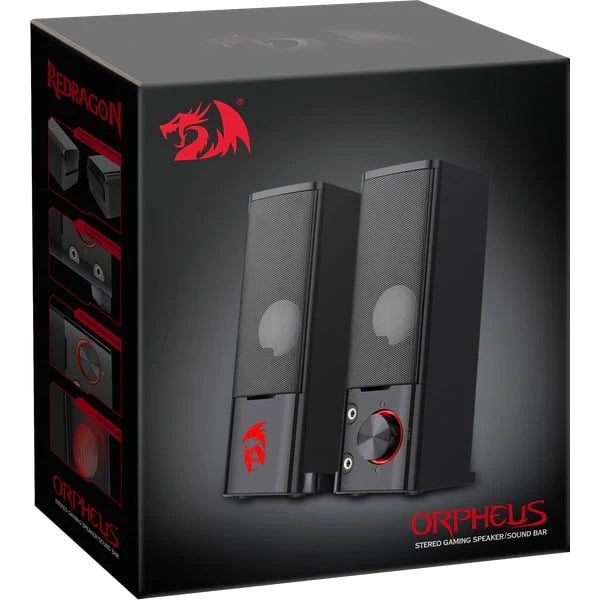 redragon gs550 orpheus sound bar with dual spk and light