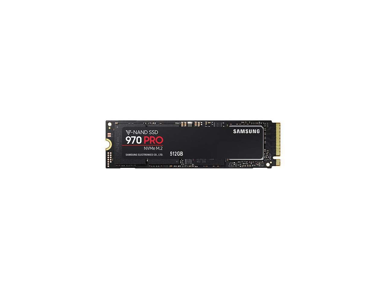 Samsung 970 PRO NVMe Series 512GB M.2 PCI-Express 3.0 x 4 Solid State Drive (V-NAND)