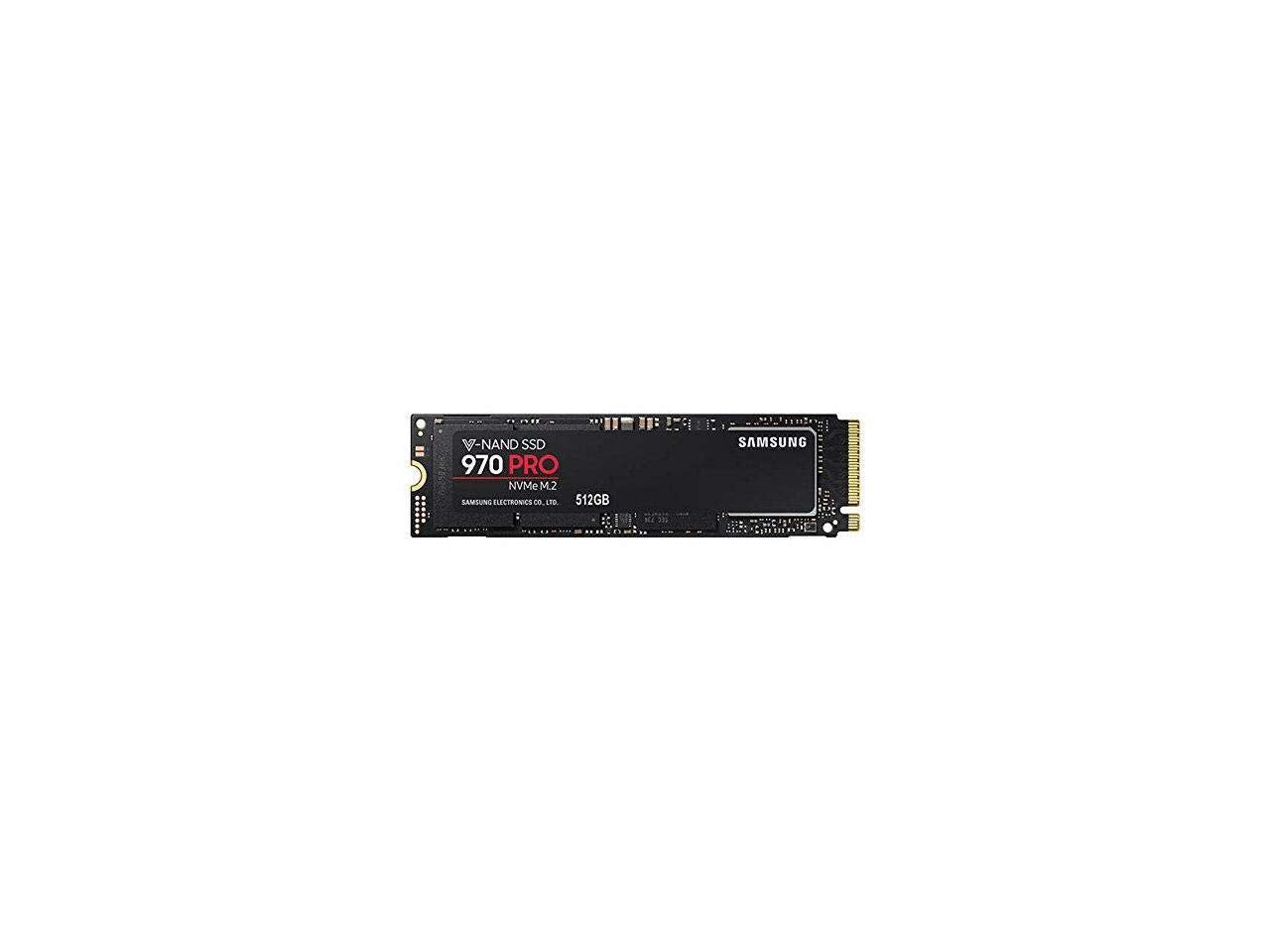Samsung 970 PRO NVMe Series 512GB M.2 PCI-Express 3.0 x 4 Solid State Drive (V-NAND)