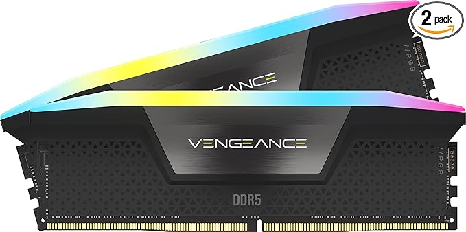 RAM CORSAIR VENGEANCE RGB DDR5 2 32GB (2 x 16GB) DDR5 6000