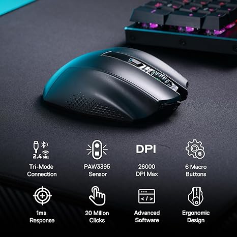 redragon m994 gaming mouse wireless