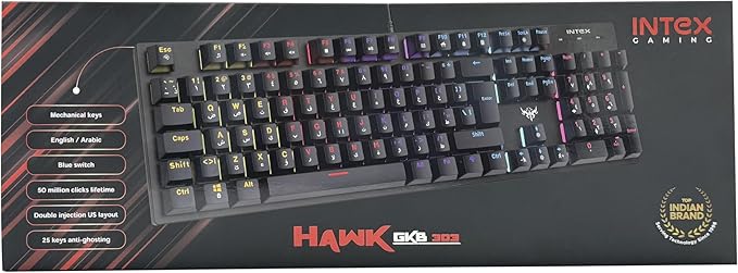 INTEX GAMING Mechanical Keyboard RGB