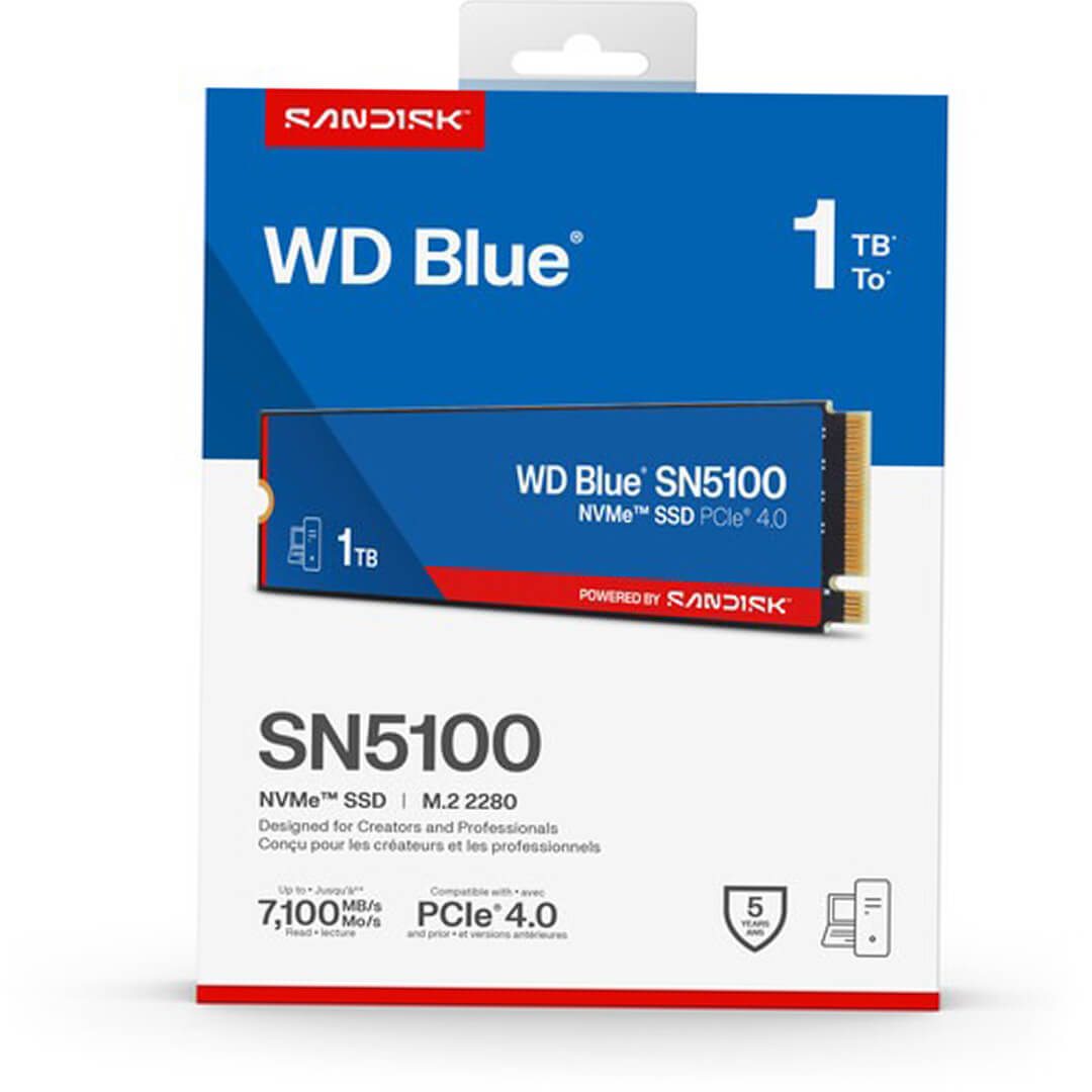 Western Digital WD Blue 1TB SN5100 NVMe