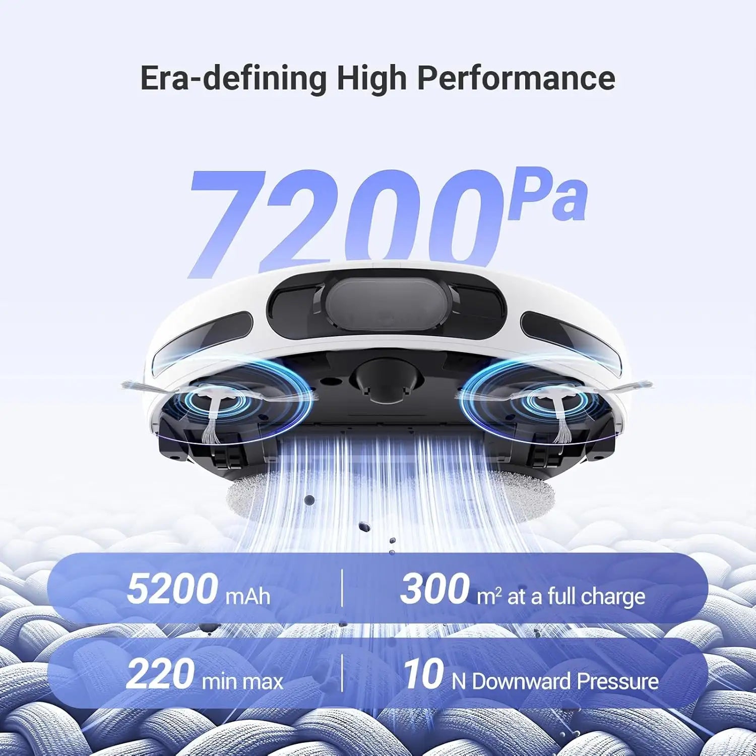 روبوت مكنسة كهربائية EZVIZ RS20 Pro تنظيف دائم