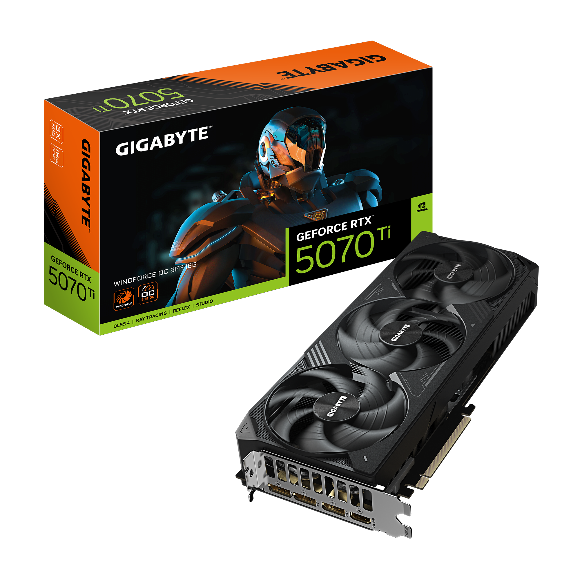GeForce RTX™ 5070 Ti WINDFORCE OC 16G