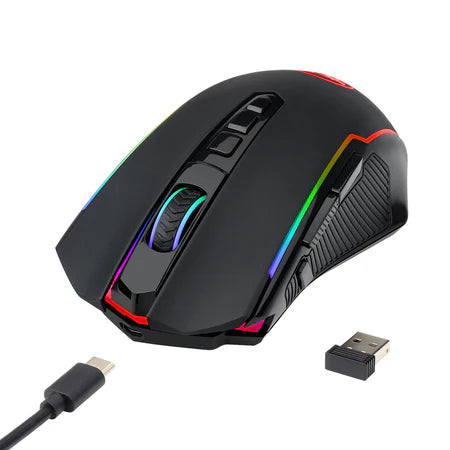 redragon m910-ks wired &wireless gaming mouse black color