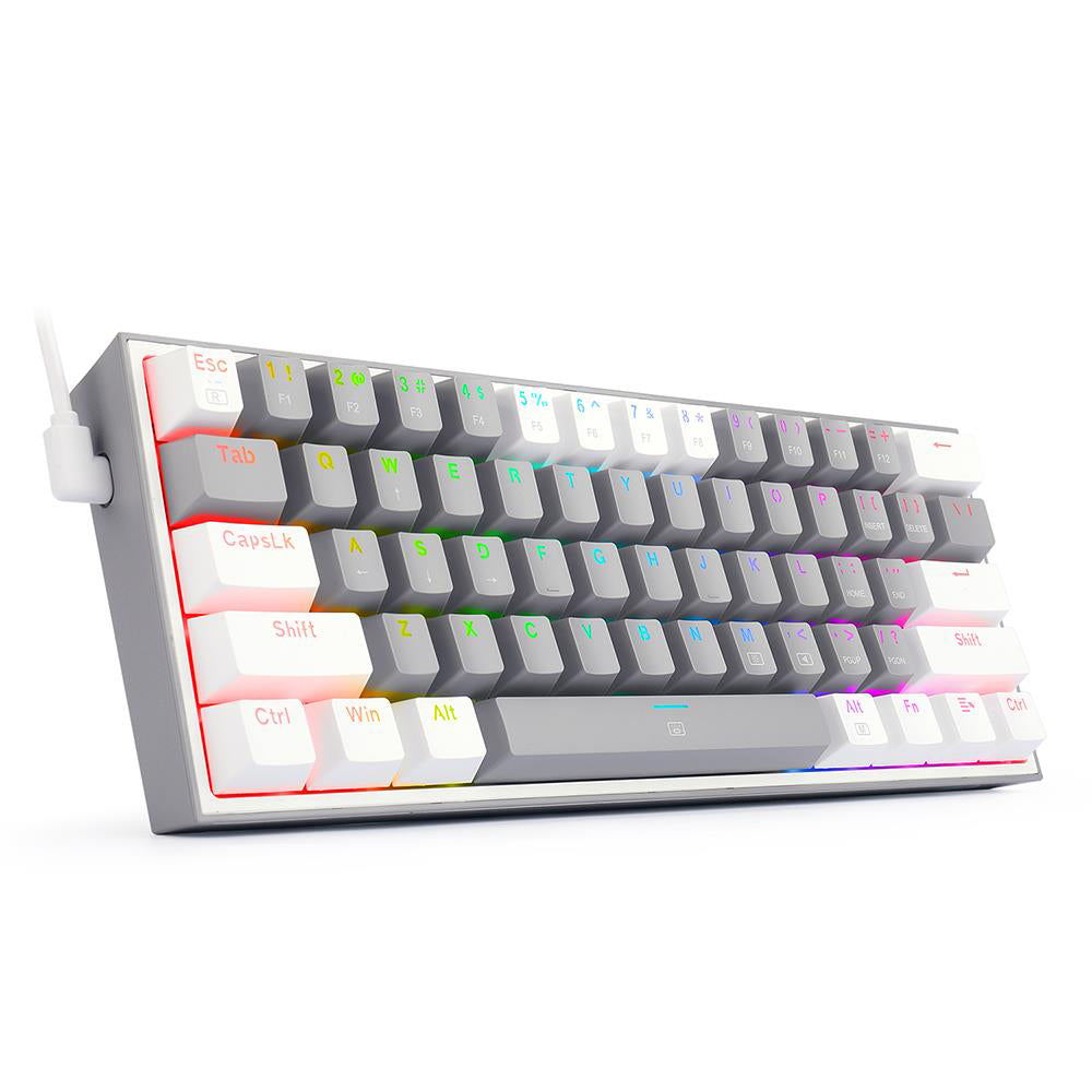 MECH KEY K617 RGB GRY-WHITE ENGLISH