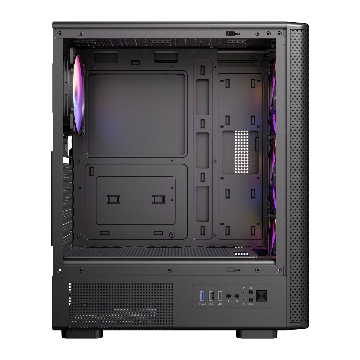 case antec vx310 argb black