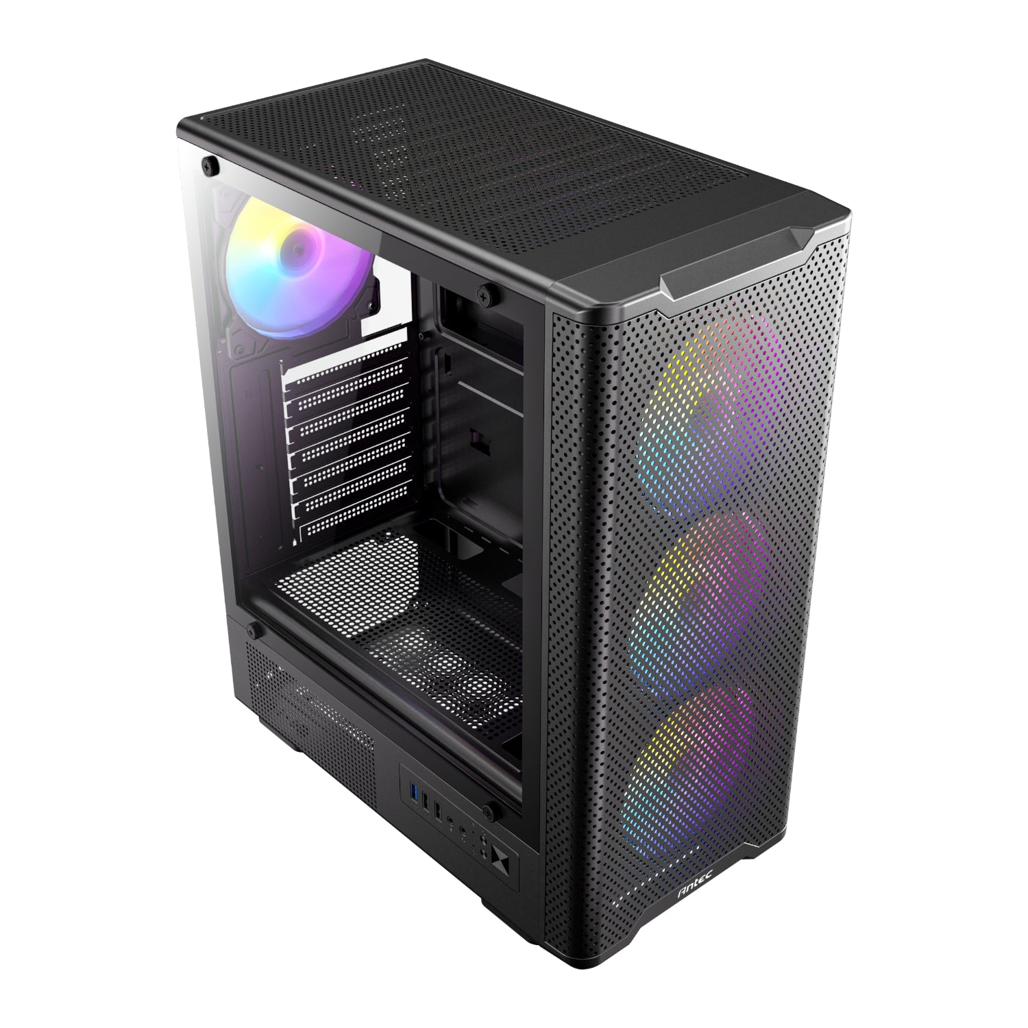 case antec vx310 argb black