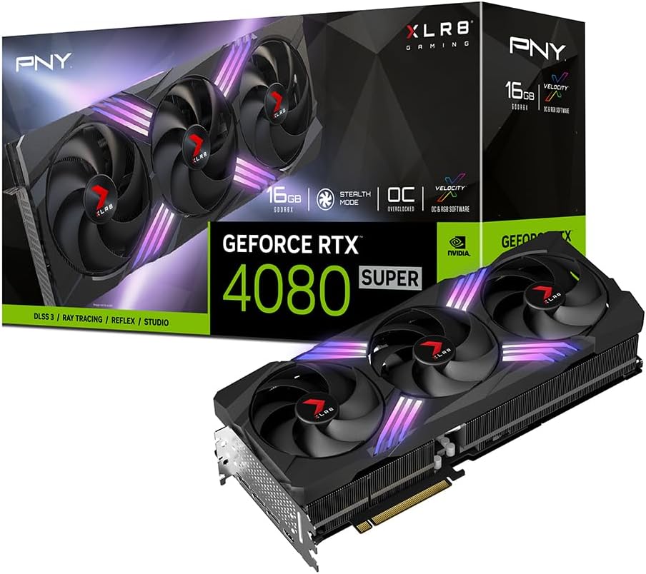 RTX 4080 SUPER XLR8 OC 16GB PNY