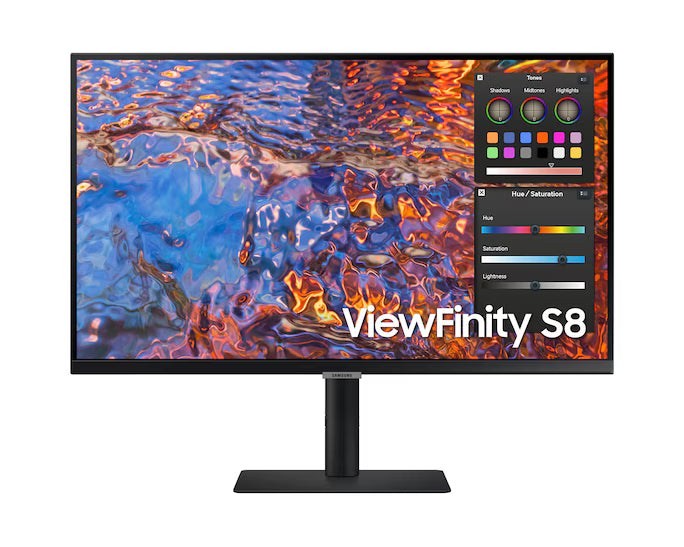 Samsung LS27B800PXMXUE – شاشة ViewFinity UHD 4K IPS 27 بوصة Pivot