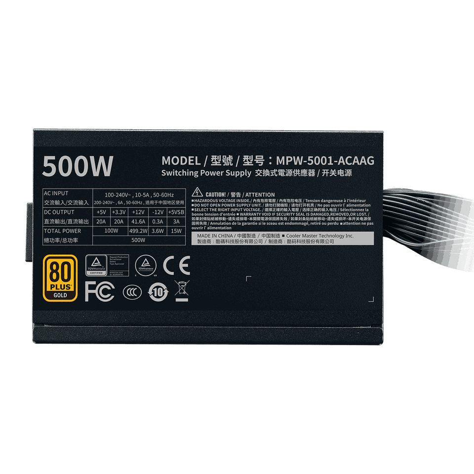 PSU COOLER MASTER G500W