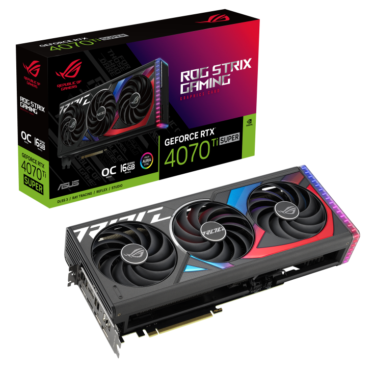 GPU ROG-STRIX-RTX4070TIS-O16G-GAMING