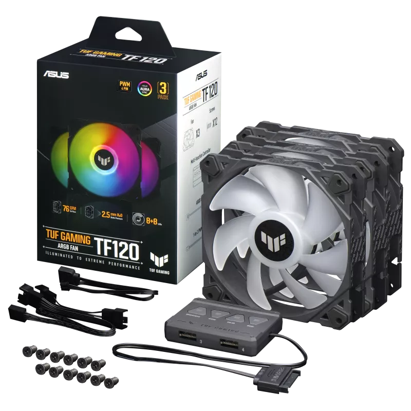 FAN TUF GAMING TF120 ARGB 3IN1