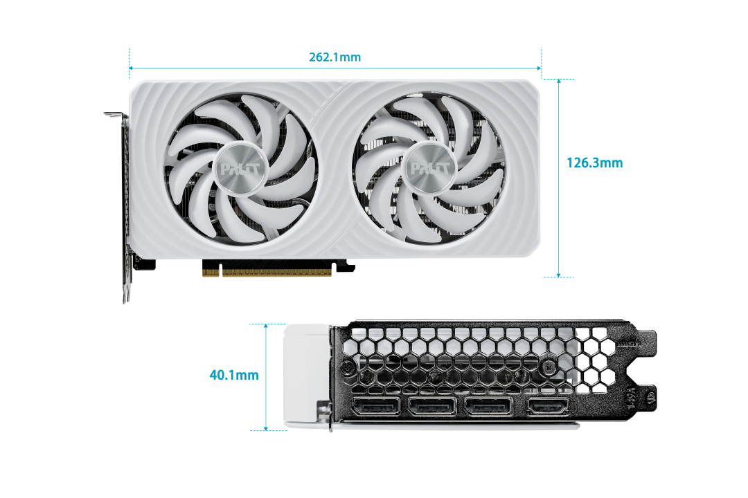 Palit  RTX 5060 WHITE OC 8GB GDDR7