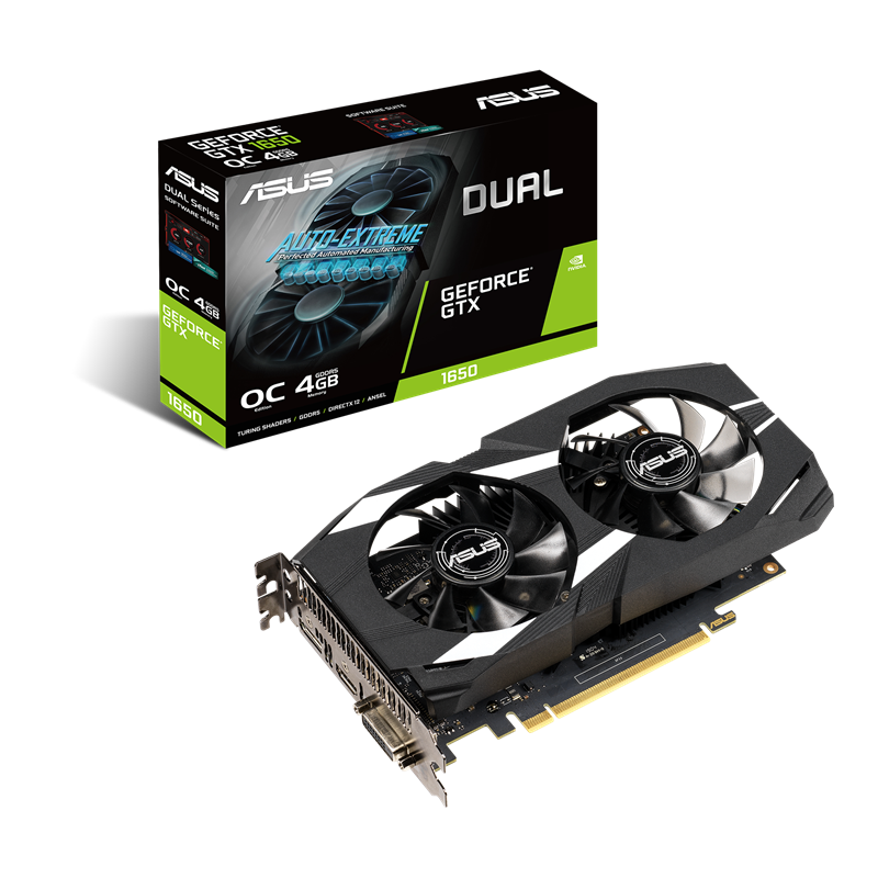 GTX 1650 OC 4GB ASUS Dual
