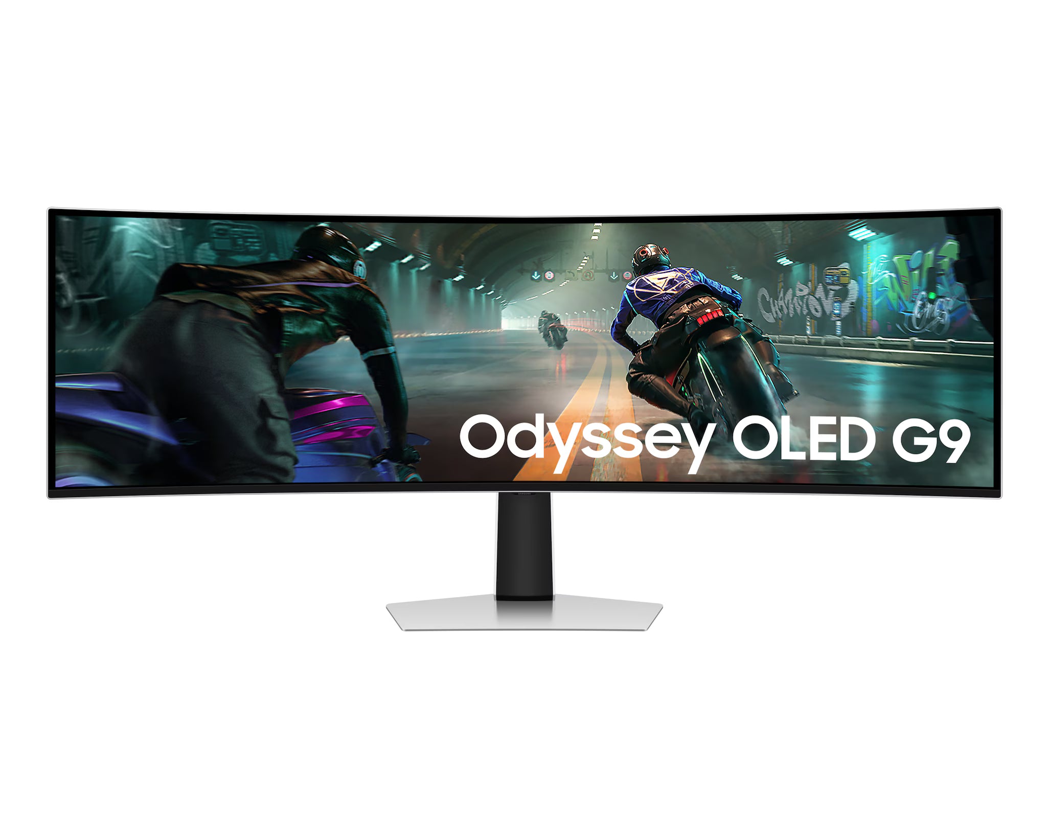 Samsung LS49DG912SMXUE – شاشة Gaming OLED Dual QHD منحنية 49 بوصة 144Hz